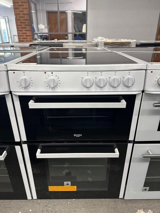  — Graded Bush 60cm Ceramic Hob Electric Cooker