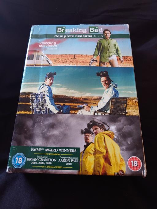  — Breaking bad seasons 1-3 DVD