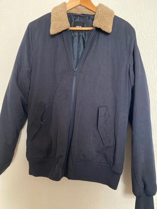  — ASOS Navy coat medium