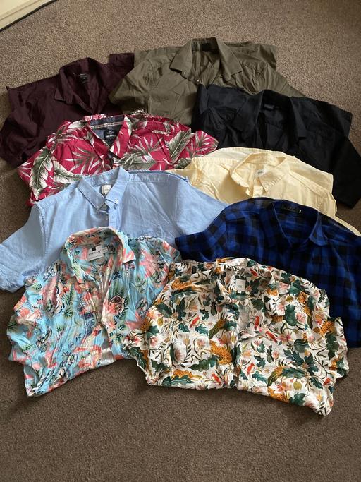  — 9 Men’s bundle of shirts medium
