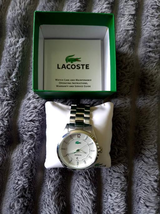  — mens lacoste watch