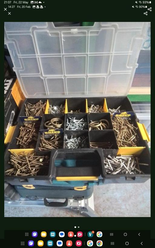  — Stanley organiser with accessories