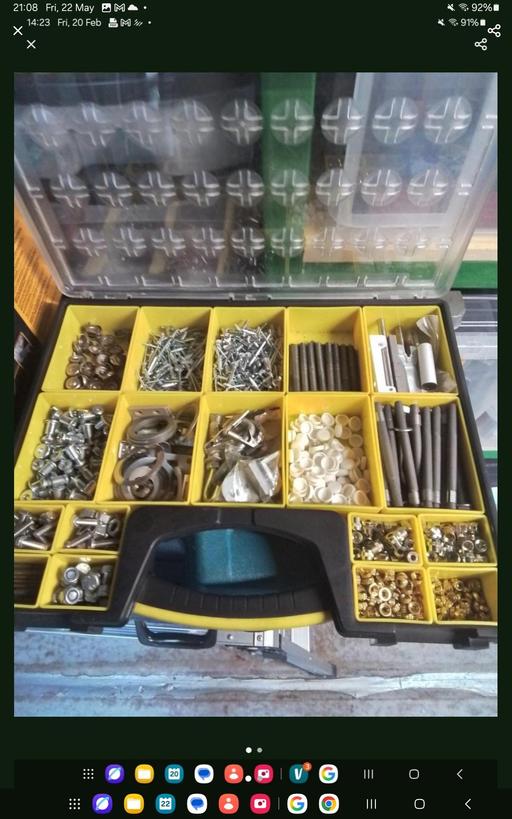  — Stanley organiser with accessories