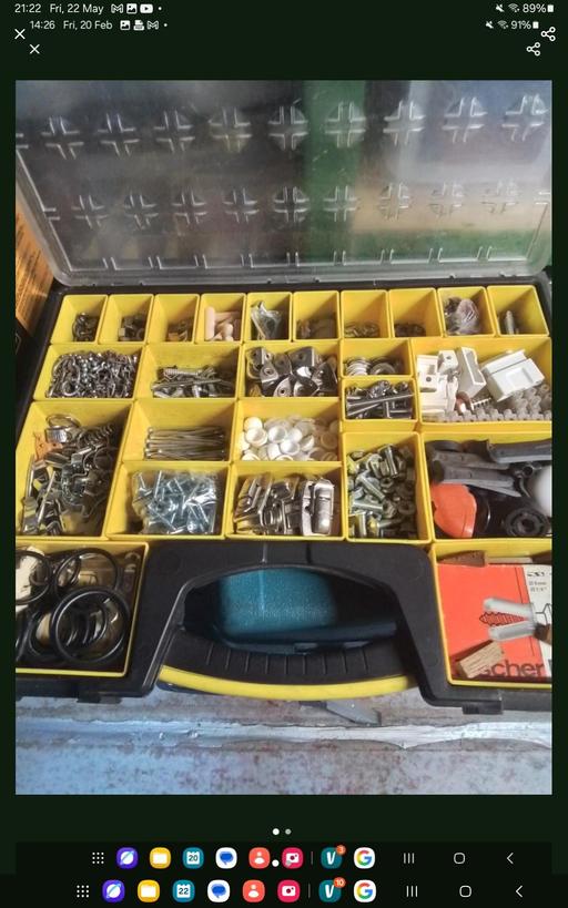  — Stanley organiser with accessories