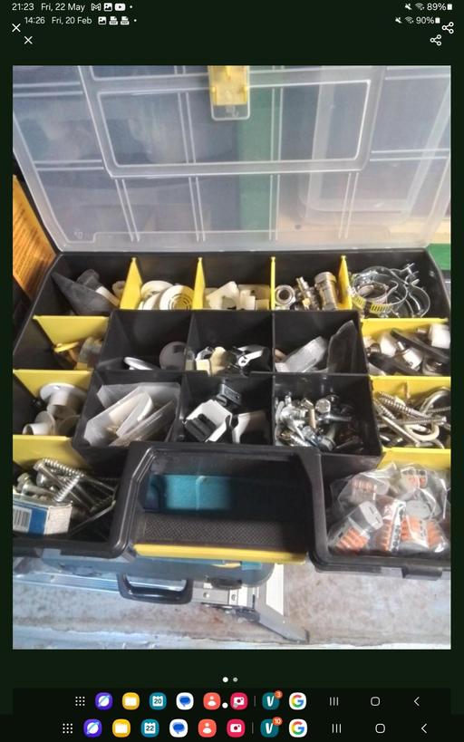  — Stanley organiser with accessories