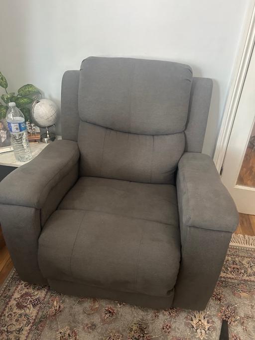 — Gray Recliner chair