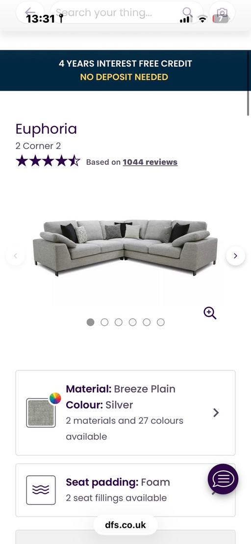  — Corner couch
