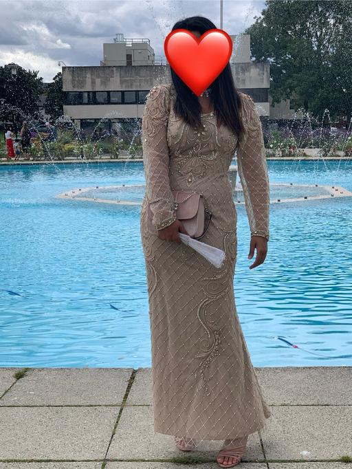  — Hand beaded dress for prom, eid, wedding