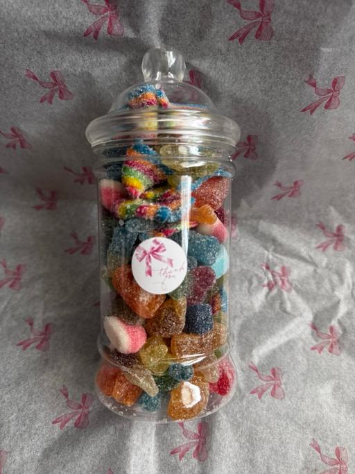  — Fizzy jelly mix tub