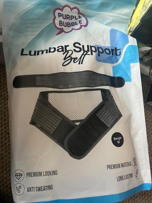  — New lumbar support belt a m and xxl