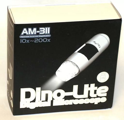 Dino-Lite AM-311 digital USB Microscope.
