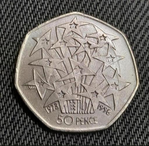  — STARBURST EU 50p COIN