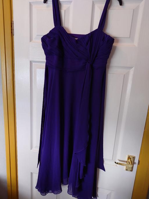  — Women's purple prom style dress size
