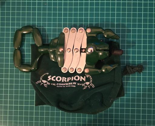  — Scorpion Bottle Opener & Wine Thermometer