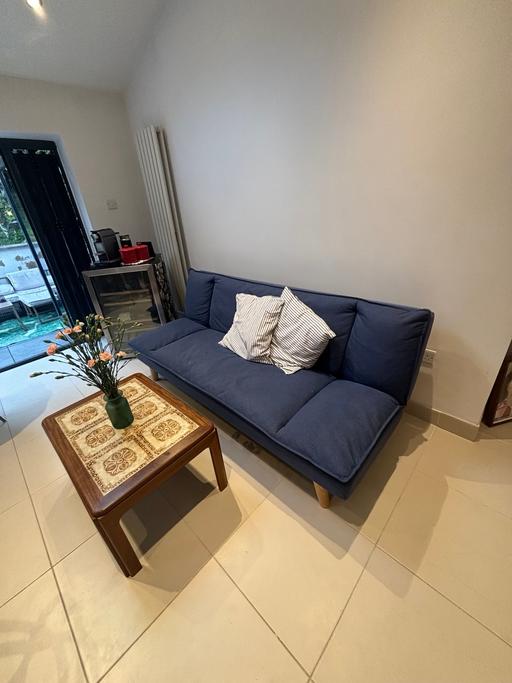  — Click clack three seats sofa bed from Dunelm