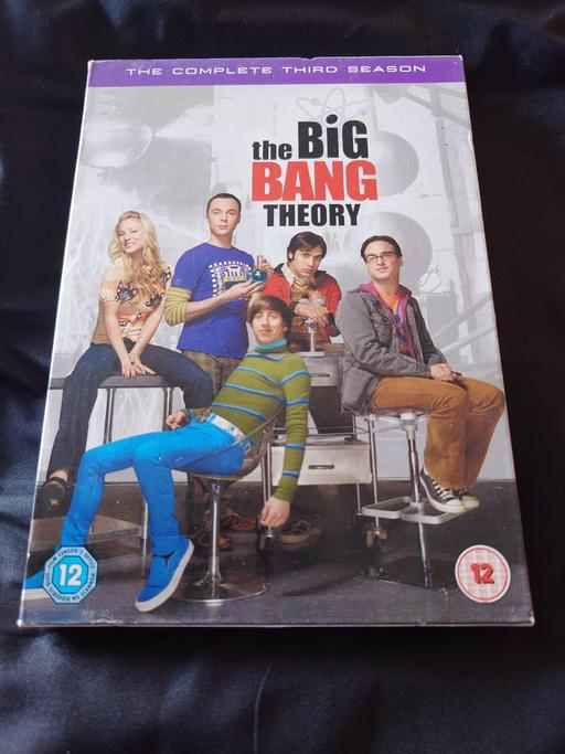  — The big bang theory season 3 DVD