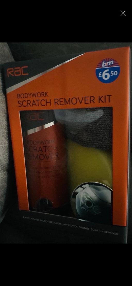  — Scratch remover kit for car