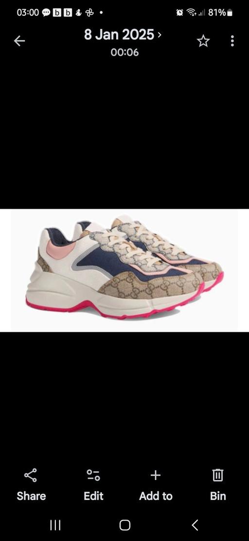  — gucci Trainers
