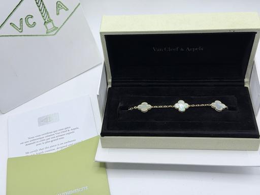  — Van Cleef & Arpels Bracelet 5 motif Box&bag