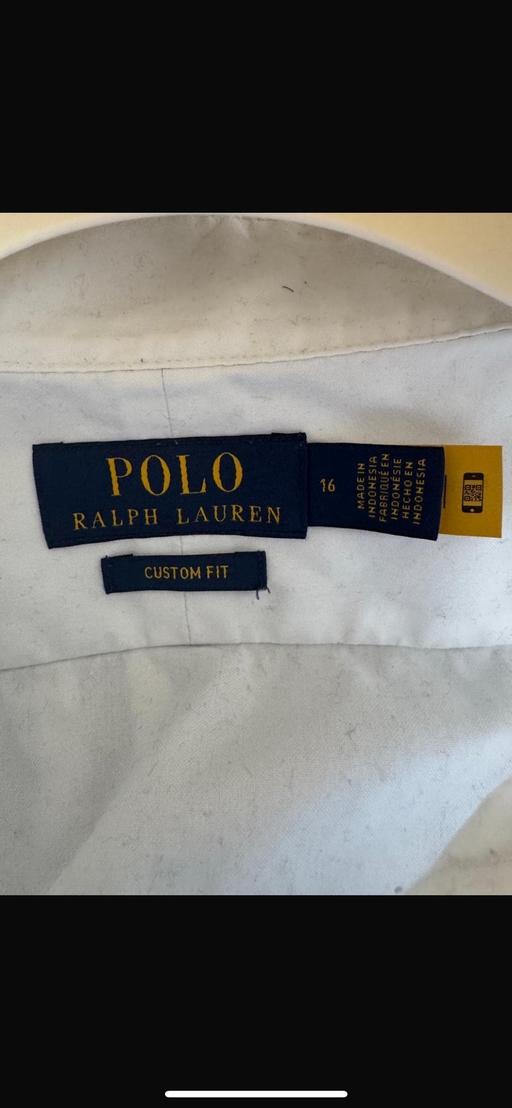  — Ralph Lauren shirt 16 inches