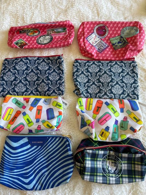  — Makeup bags. Clinique/Estée Lauder. New