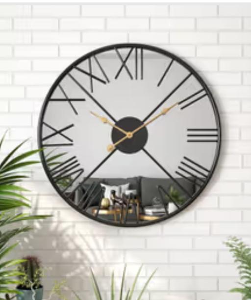  — Modern Mirror Wall Clock