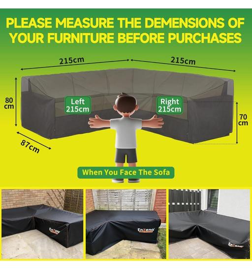  — V shaped waterproof outdoor furniture cover