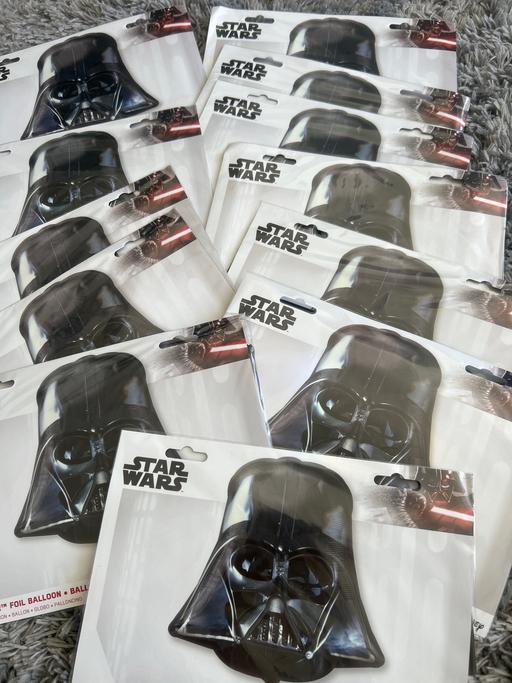  — Darth Vader balloons. Large. New