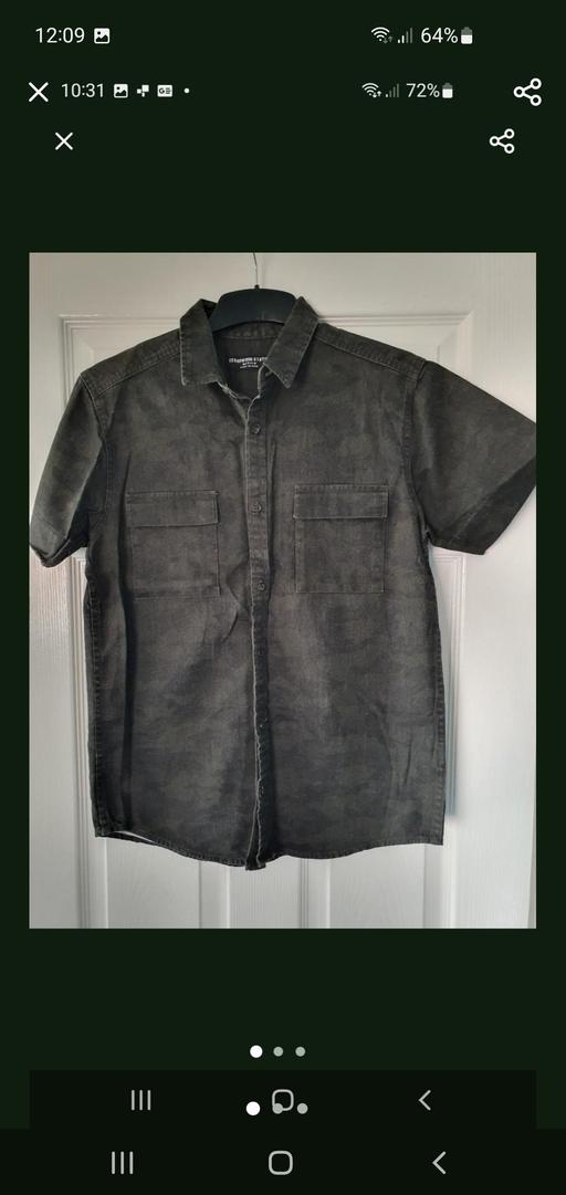  — men's camouflage shirt