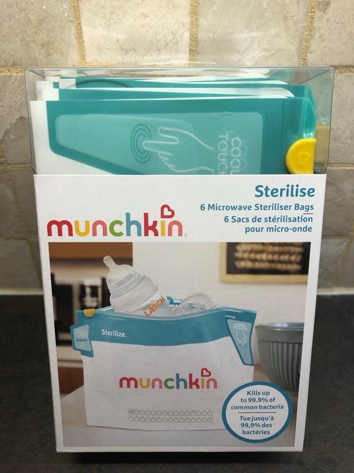  — Munchkin Microwave Steriliser Bags 6 Pack