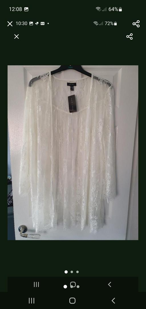  — ladies long lace jacket NEW