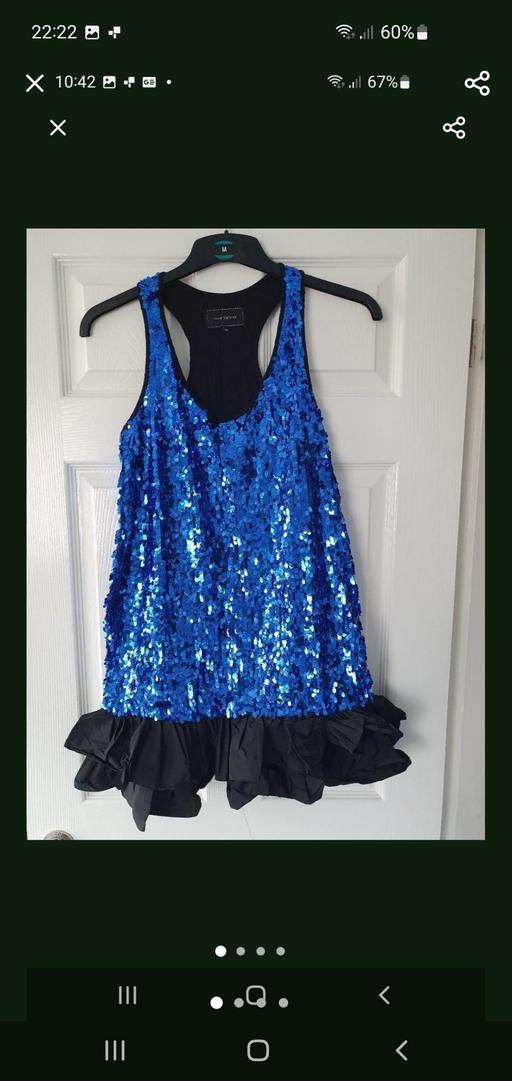  — vintage sequin dress river island