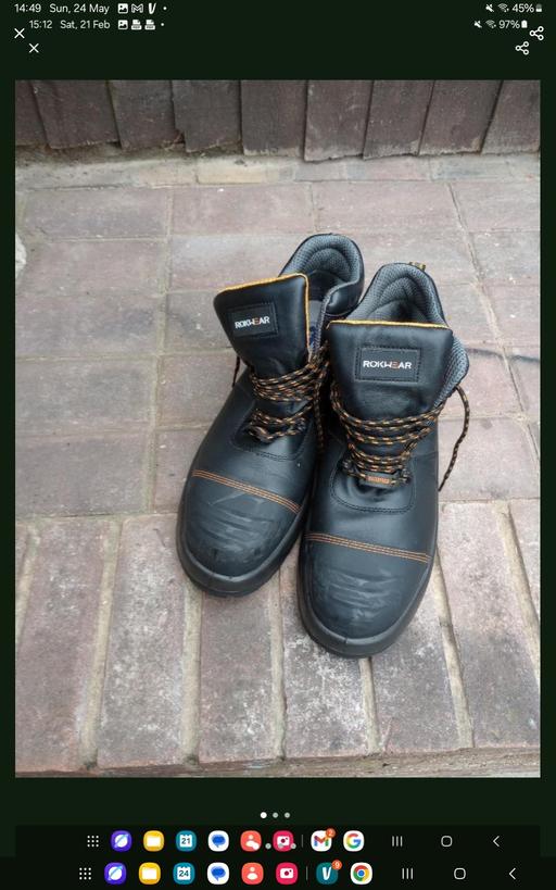  — work boots
