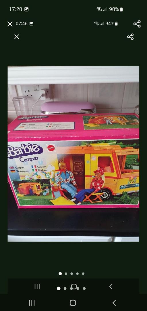  — vintage barbie country camper van