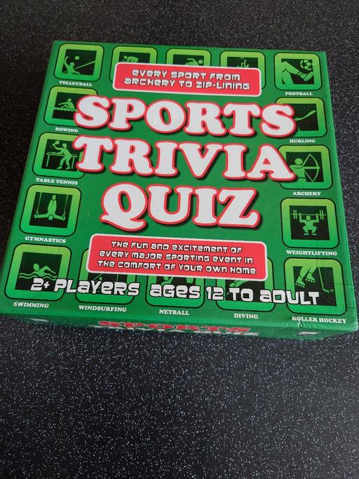  — Sports trivia quiz