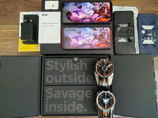  — Lenovo Legion Phone 1-2 double gamer bundle!!