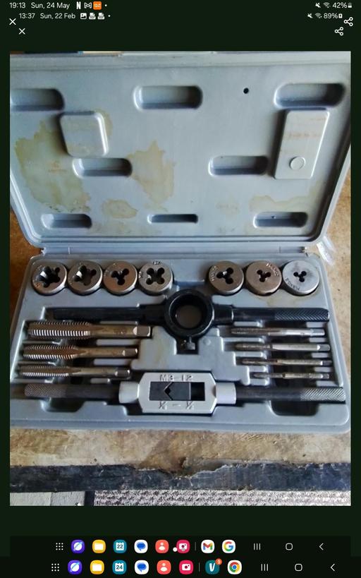  — Tap & die set