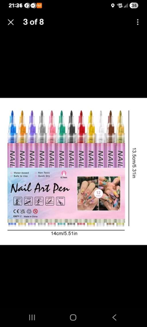  — nail art pens