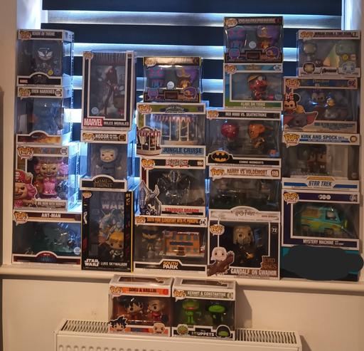  — funko pop vinyl movie moments 2 packs rides