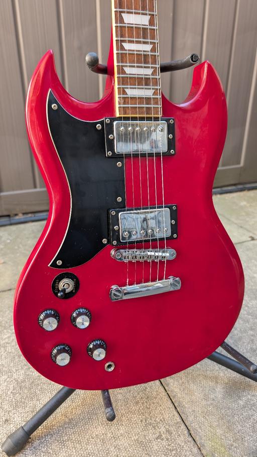  — Wesley LEFT-HANDED electric guitar