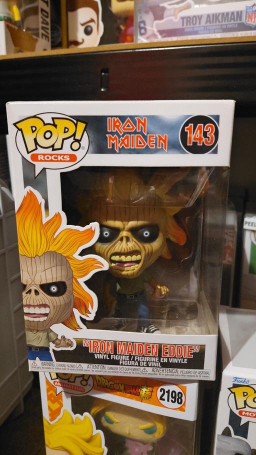  — iron maiden eddie funko 143