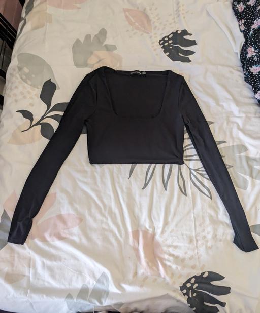  — square neck top