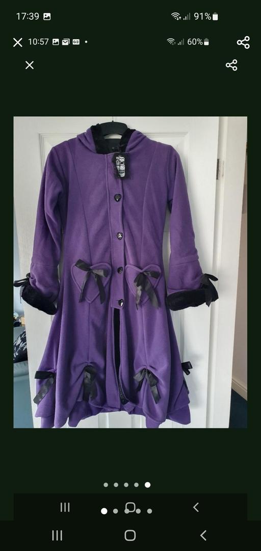  — ladies coat poison industries NEW