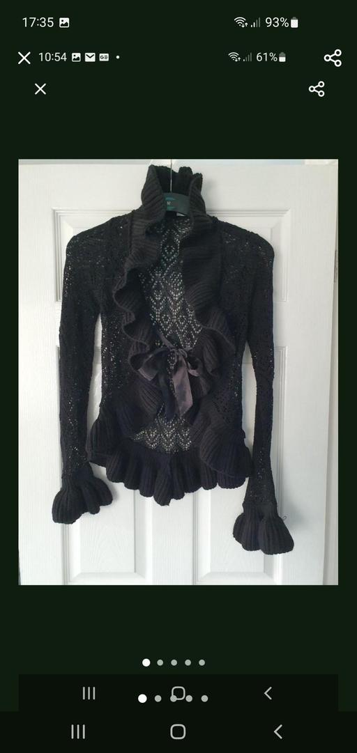  — ladies black cardigan NEW LOOK