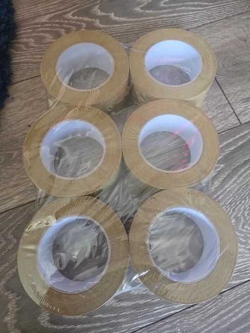  — Kraft paper tape Rolls 50mm x 50m 13 boxes