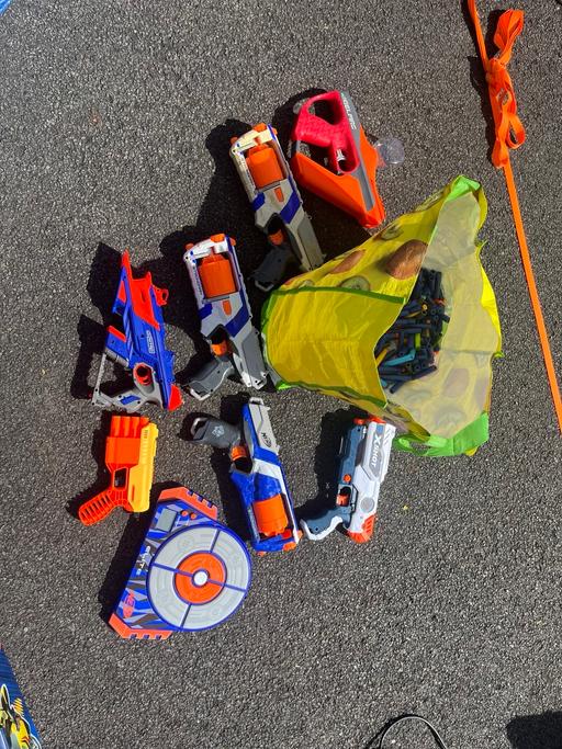  — Nerf guns