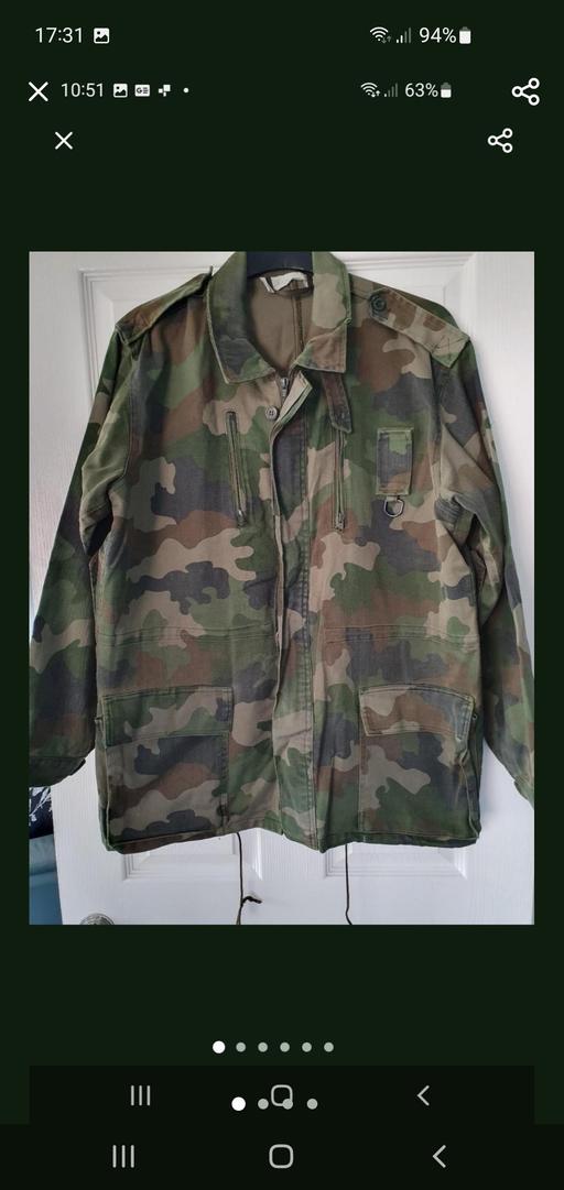  — men's camouflage jacket
