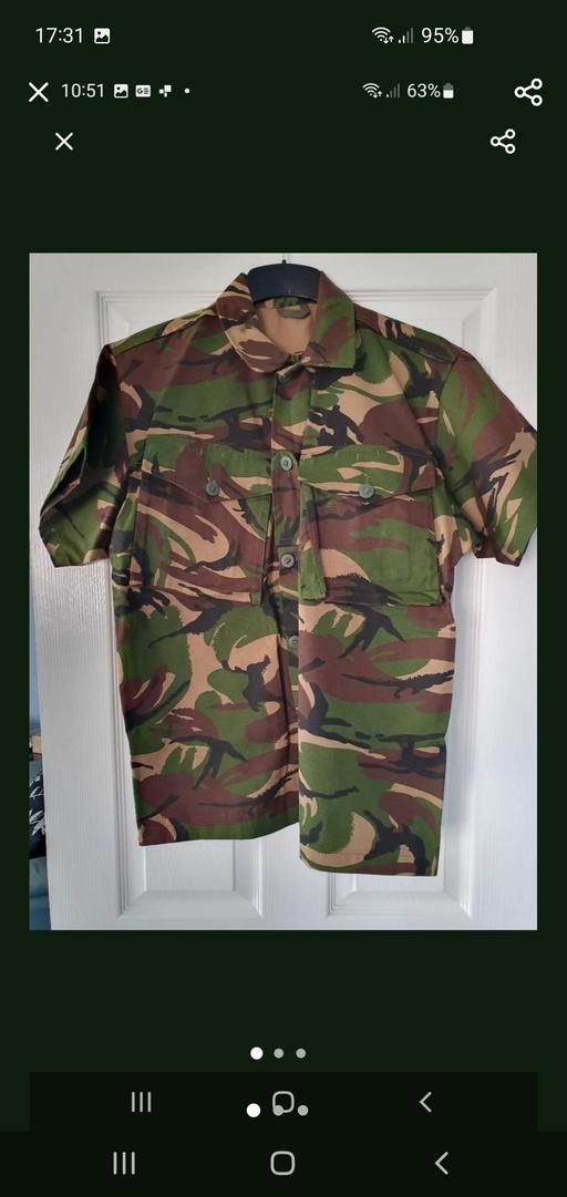  — men's camouflage shirt