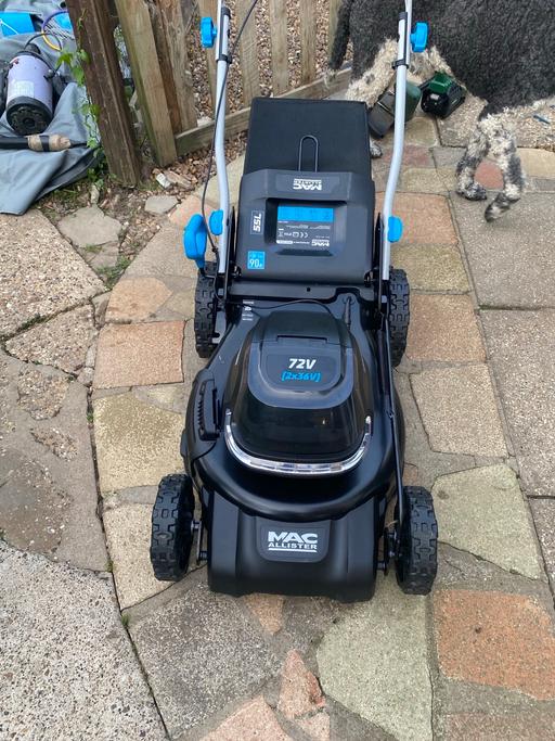  — Macallister 72v cordless lawnmower 46cm