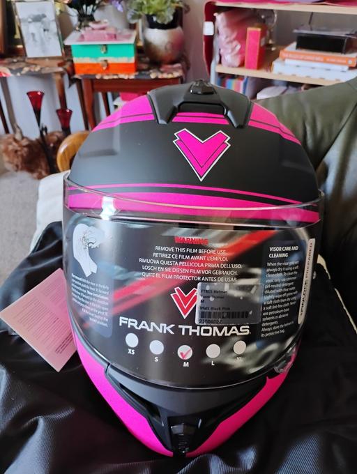  — FRANK THOMAS CRASH HELMET...